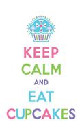 keep calm cupcake wallpaper Affiche