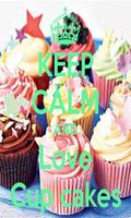 keep calm cupcake wallpaper screenshot 1