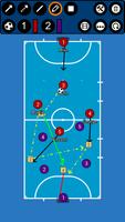Futsal Taktiktafel Plakat