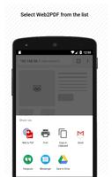Webpage to PDF converter - Web2PDF maker. スクリーンショット 2