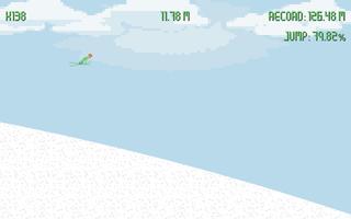 Pixel Ski Jump capture d'écran 2