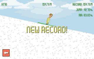 Pixel Ski Jump capture d'écran 3