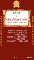 Rivas 2º Ruta de la Tapa  2017 Cartaz