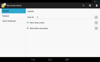 Bitcointalk Alerter ภาพหน้าจอ 3