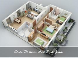 3D Apartment Design Ideas capture d'écran 3