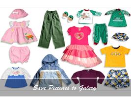 Children Clothes Collections capture d'écran 1