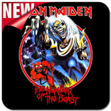 Iron Maiden Cartoon Wallpaper HD icône
