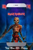 Iron Maiden Cartoon Wallpaper HD Affiche