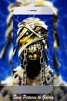 Iron Maiden Cartoon Wallpaper HD imagem de tela 1