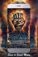 Iron Maiden Cartoon Wallpaper HD imagem de tela 2