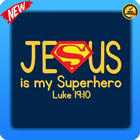 Jesús es mi superhéroe icono
