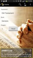 King James Version - Bible ポスター