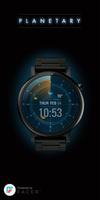 Planetary watch face by Wutron Poster