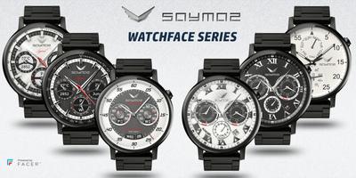 Saymaz watch face series Affiche