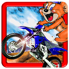 Jerry Mouse Motorcycle Race icône