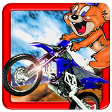Jerry Rato Corrida de moto ícone