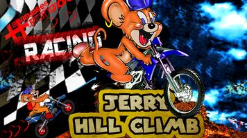 Jerry Mouse Motorcycle Race-poster