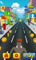 Souris jerry subway surf running 2018 پوسٹر