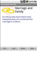 Marriage and Family Cartaz