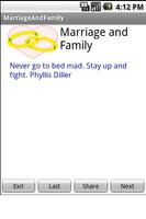 Marriage and Family screenshot 1