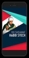 100 Sholawat Habib Syech plakat