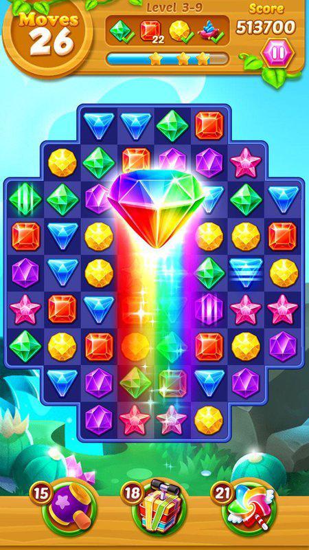 Jewels Legend - Match 3 Puzzle Free games APK pour Android Télécharger