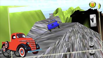 Hill Climb Race 3D 4X4 Sim capture d'écran 3