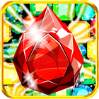 Jewels Deluxe - match 3 adventure quest games आइकन