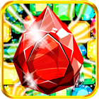 Jewels Deluxe - match 3 adventure quest games آئیکن