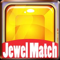 Match 4 Jewels: Puzzle Games 2018 Affiche