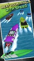 برنامه‌نما Xtreme Boat Rush:Top Speed Boat Racing 3D عکس از صفحه