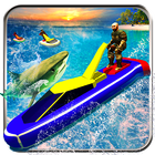 Water Jet Ski Race & Shark иконка