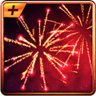 3D Fireworks Live Wallpaper أيقونة