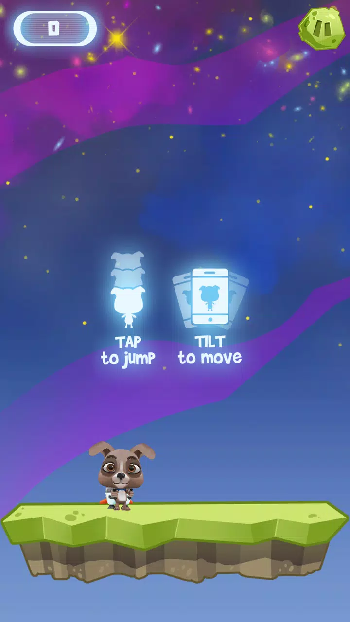 Descarga de APK de Perro Salto En Espacio Juego para Android