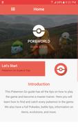 PokéWorld: Pokémon GO Guide Cartaz