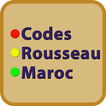 codes rousseau maroc