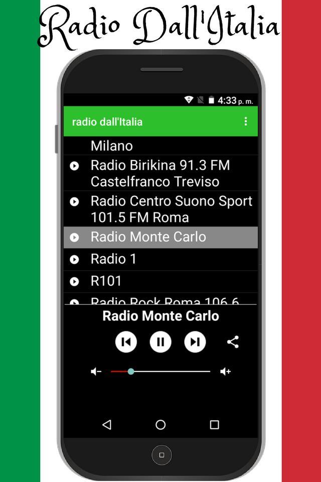 Italian radio Italy Italian music free fm am mp3 for Android - APK Download