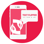 Flip Text for SMS & BBM أيقونة