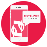 Flip Text for SMS & BBM