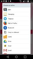 Flip Text for SMS & BBM تصوير الشاشة 1
