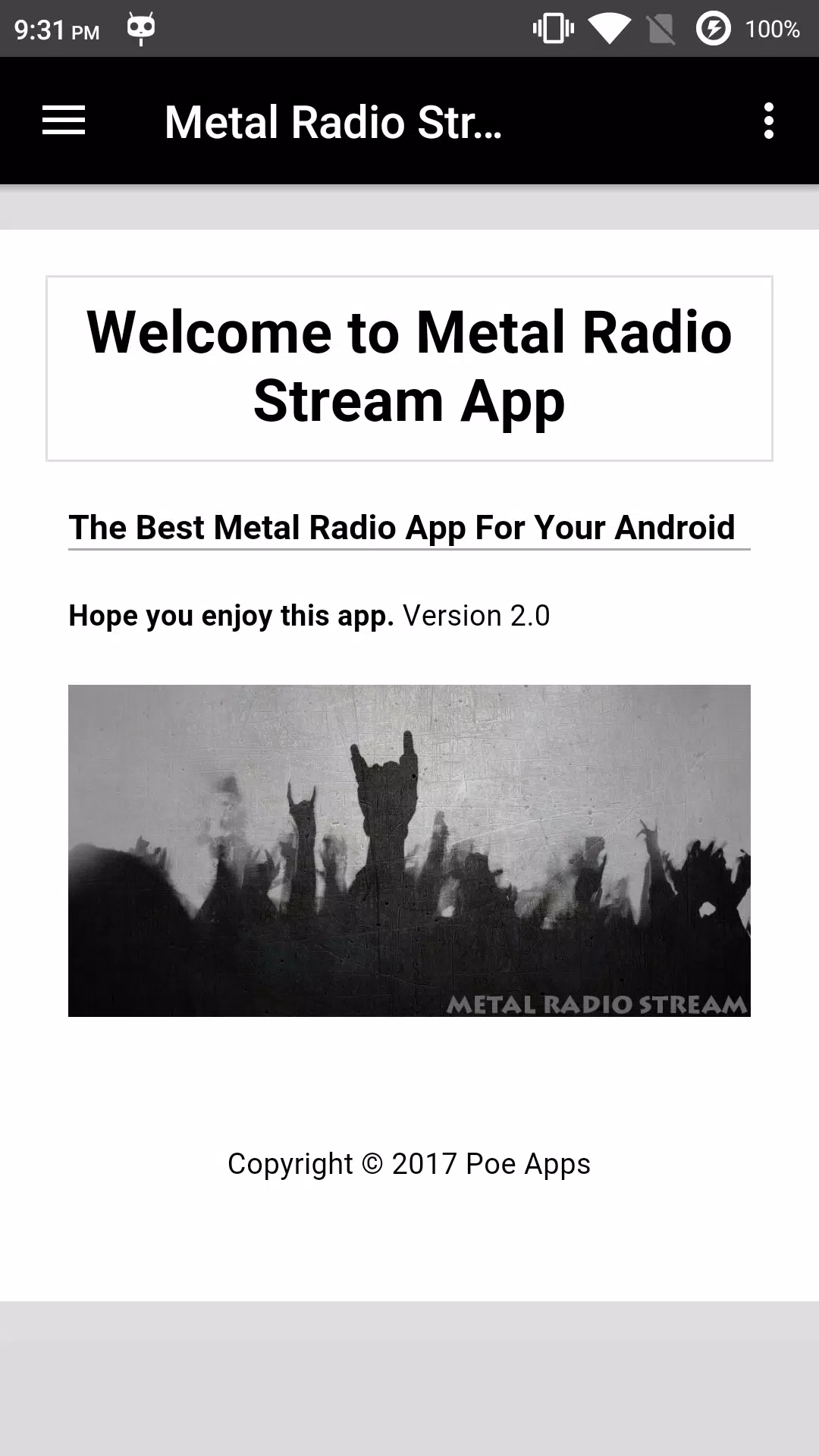 Metal Radio Stream APK for Android Download