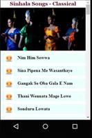 Poster Sinhala Songs -Classical