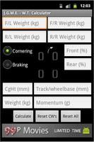Vehicle Weight Transfer Calc Affiche