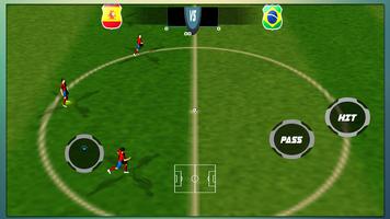 Worldcup Soccer Stars 3D اسکرین شاٹ 1