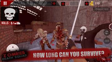 Zombies Death Squad : Dead Zombie Attack Shooter ảnh chụp màn hình 1