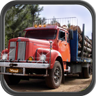 Mountain Wood Cargo Trucker 3D : Truck Games 2018 icon