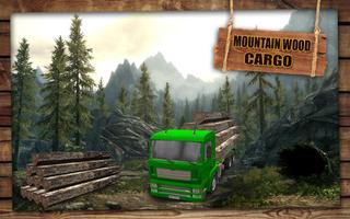 Mountain Wood Cargo Trucker 3D : Truck Games 2018 Ekran Görüntüsü 1
