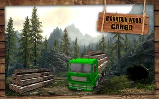 Mountain Wood Cargo Trucker 3D : Truck Games 2018 syot layar 1