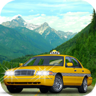 Offroad  Mountain Taxi Driving : Taxi Cab Motorcar icône