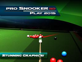 Pro Snooker 3D Play 2015 capture d'écran 1